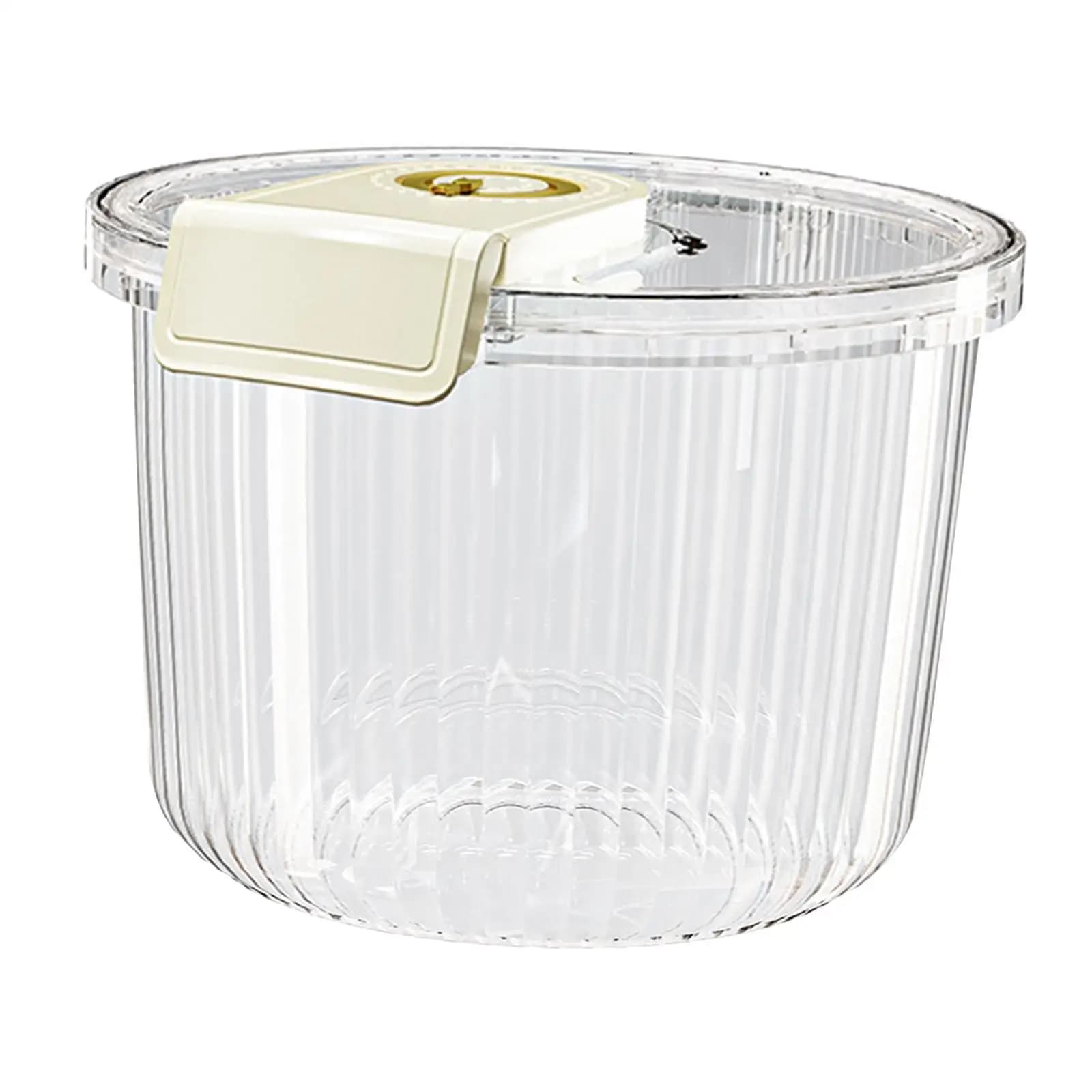 Food Container, Rice Storage Bin, Rice Dispenser, Grain Bucket, Sealed Rice