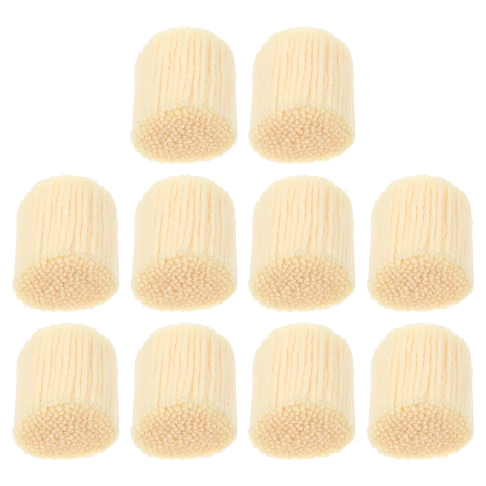 10 Rotoli di Filato per Tappeti con Gancio, Fibra Acrilica per Tappeti Annodati Fai-da-Te, Lana Perfetta per Lavori all'Uncinetto e Artigianato