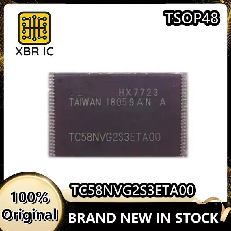 (3/10 pezzi) TC58NVG2S3ETA00 Chip di memoria flash da 4 GB TSOP48 IC di archiviazione nuovo originale autentico punto consegna veloce