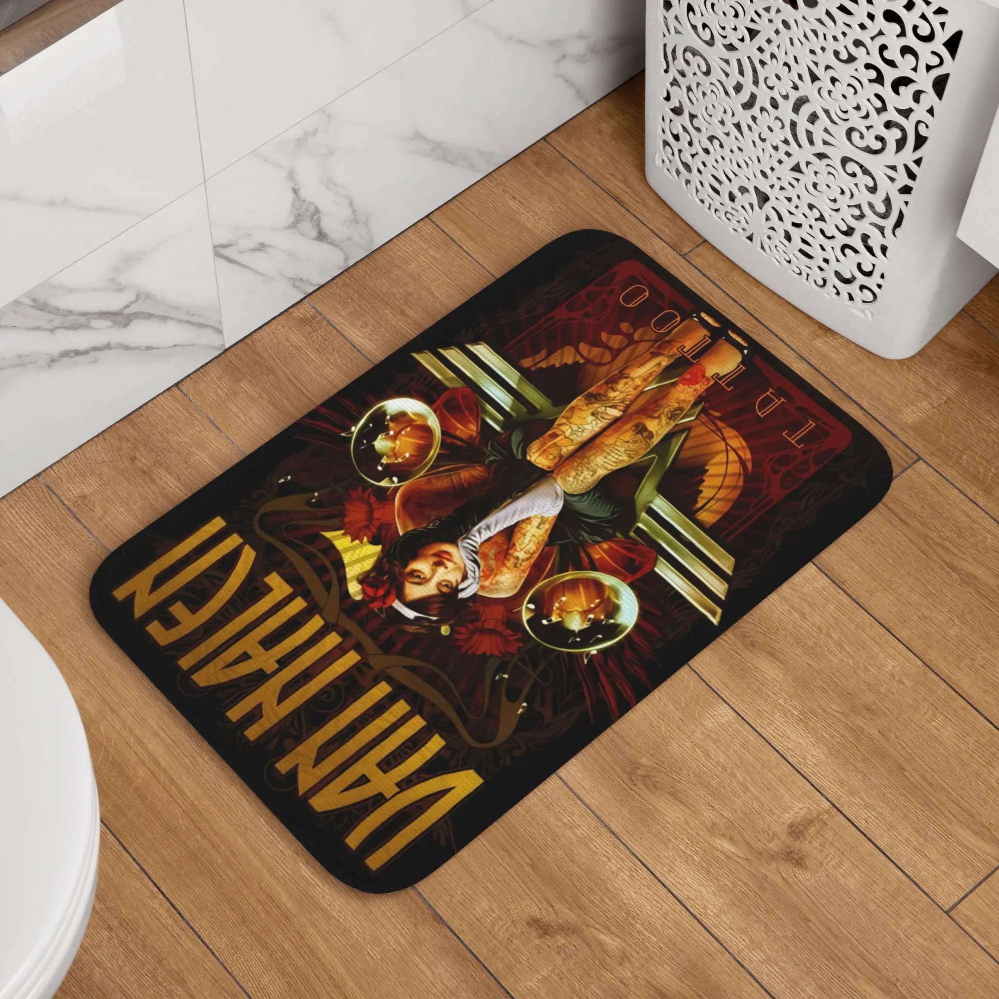 Van Halen custom door mat, non-slip, outdoor, fast drying, entrance door mat, for kitchen, balcony, entrance hall