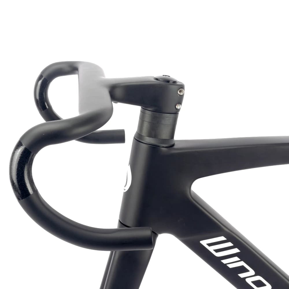 Cavo interno per manubrio leggero per bici da strada di nuovo design, manubrio integrato compatto interamente in carbonio
