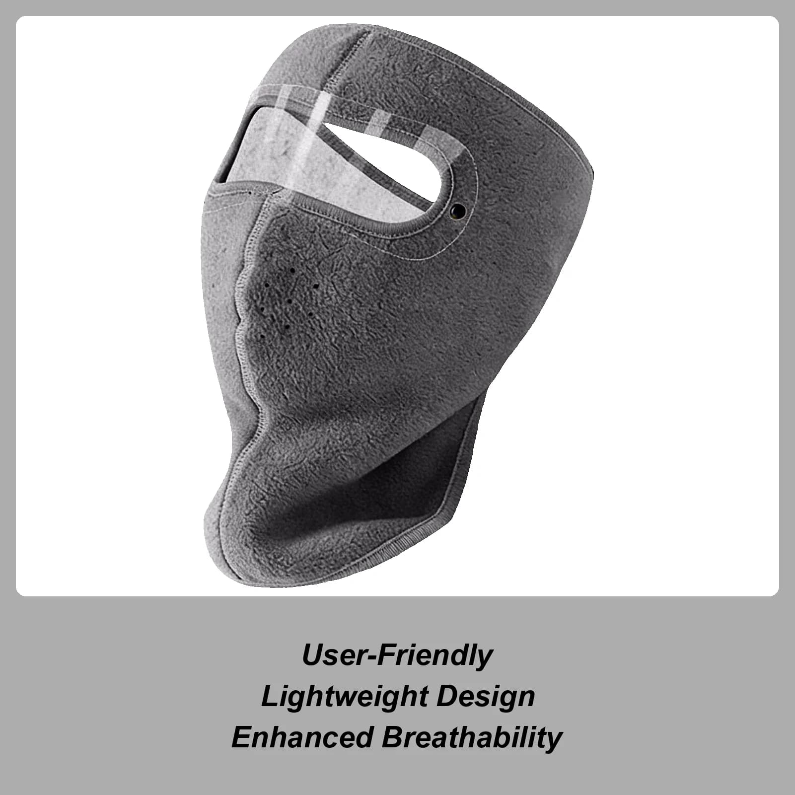 Maschera da sci Calda copertura integrale ispessita Maschera integrale con occhiali staccabili per uomo Ciclismo in tempo freddo