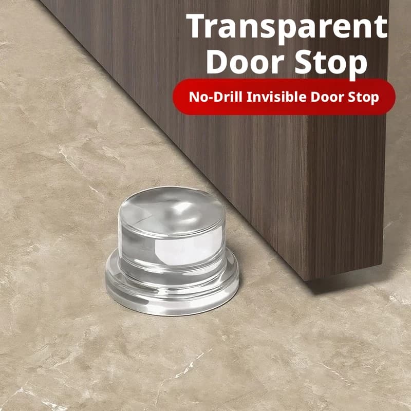 Fermaporta in Gel di Silicone per Pavimento/Accessorio per Porte di Casa, Componente, Strumento, Kit, Set Nuovo
