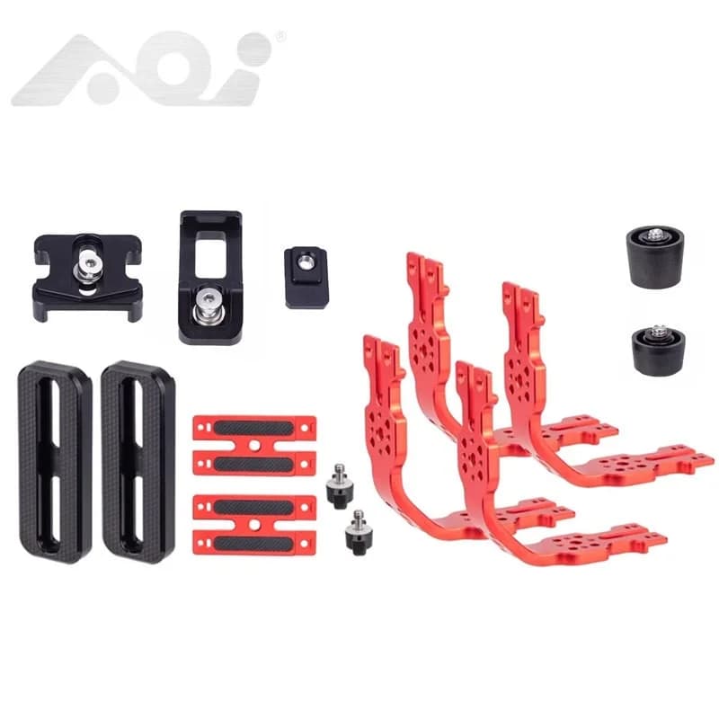 AOI MDS Modular System Tray And Arm Configuration Action Camera TG Grip Bracket Set Expandable Accessory System