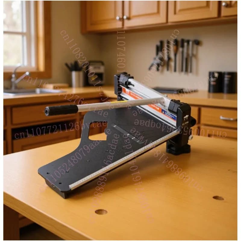 Taglierina a Ghigliottina Industriale Silenziosa e Senza Polvere, Strumento Efficiente per Pavimenti in Vinile, Legno Ingegnerizzato e Laminato ODM
