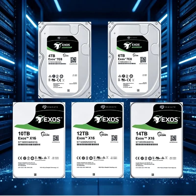 FOR New Seagate IronWolf Pro Multi Capacity 4TB 16TB 3.5" SATA OEM Hard Drive Professional NAS RAID Storage Disk
