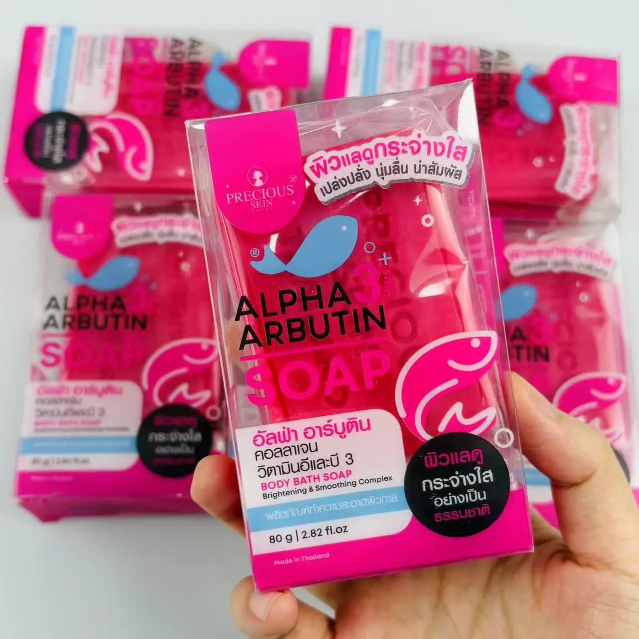Flavor to collagen Alpha Arbutin 3 Plus 80g Body Smooth cleansing Reduces dark spots Scenting soap for complexion