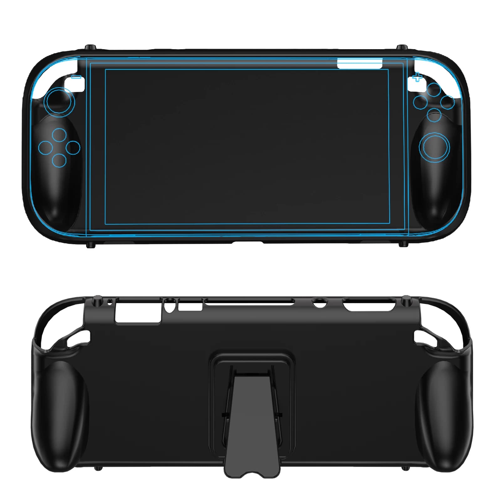Custodia Protettiva DOBE TUP NS2301 per Nintendo Switch 2, Ultra-Sottile, Antiurto in TPU con Antiscivolo e Tagli Precisi