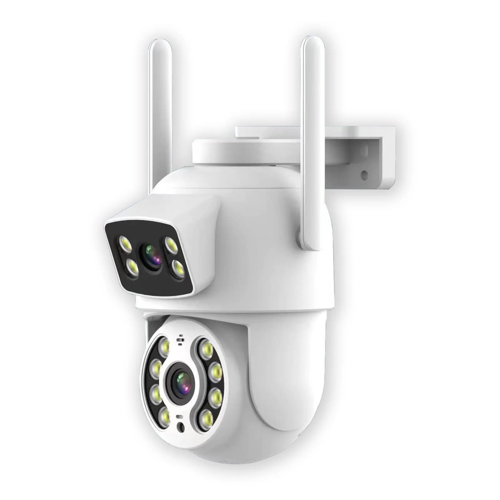 6MP 1296P iCsee APP Dual Lens Wireless PTZ IP Dome Camera Full Color AI Humanoid Detection Home Security CCTV Baby Monitor