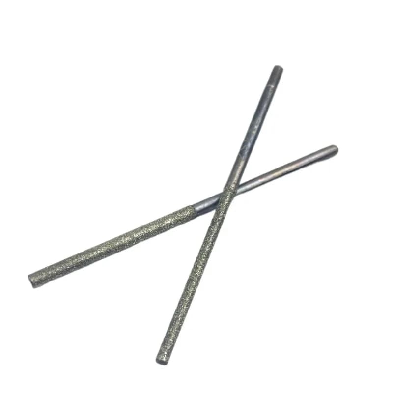 Diamond Punch Drill Bit 2.35mm Shank, High Hardness Drilling Needle for Jade, Agate, Stone, Amber, Glass, Craft Hole Punch Tool