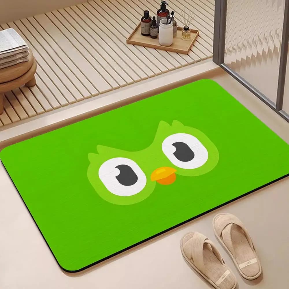 Tappetino da Bagno in Diatomite Marca D-Duolingo, Asciugatura Rapida, Assorbente, Tappetino Multiuso