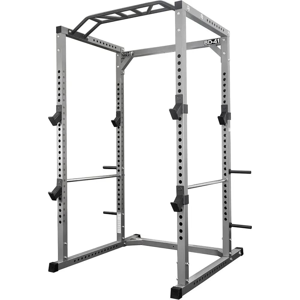 Versatile Home Gym: Power Rack, Squat Cage, Traction Bar, Lat Pulldown Cable System
