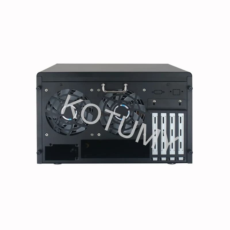 Nas-8 Disk Storage Server Full Height PCIE Card Slot MATX Motherboard Hot Swappable Chassis