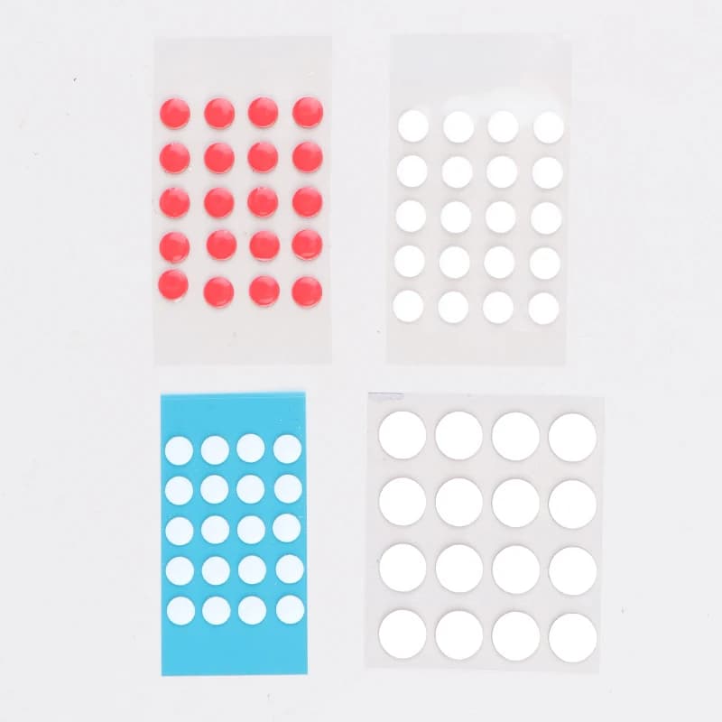 Ultraglide Piccoli punti rotondi Mouse fai da te Piedini scorrevoli Versione velocità di controllo del ghiaccio Tappetini per mouse universali Esports lisci resistenti all'usura