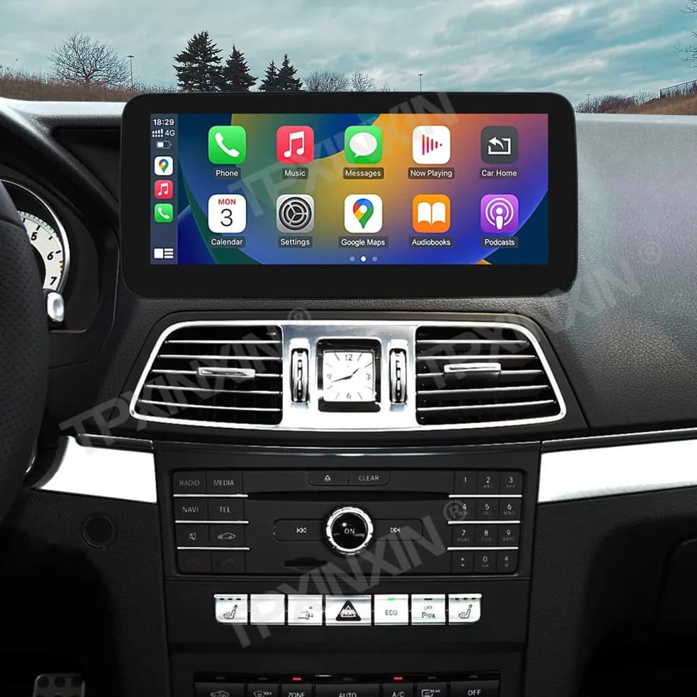 For Mercedes Benz E Coupe W207 2009~2016 Linux Car Radio Android Auto Carplay Automotive Multimedia Player GPS Navi Head Unit