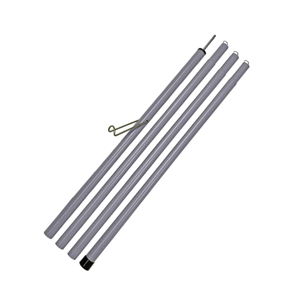 Palo per Tenda da Campeggio con Ganci, Diametro Tubo 19 mm (0,75 Pollici)