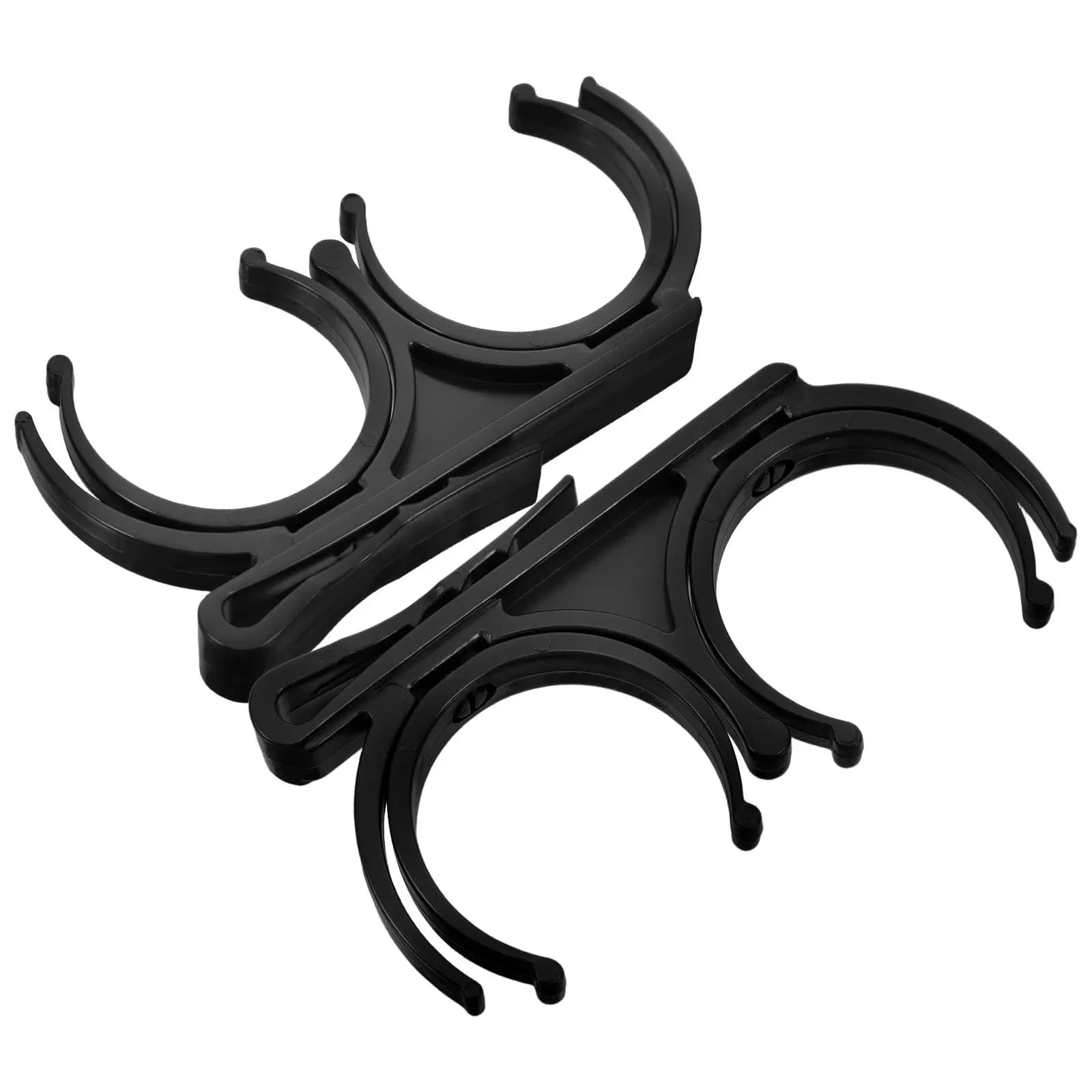 2 Pezzi Clip per Palline da Golf Girevole Pieghevole in Plastica, Accessorio da Golf, Marcatore di Palline, Clip per Cappello, Attacco per Cintura o Borsa