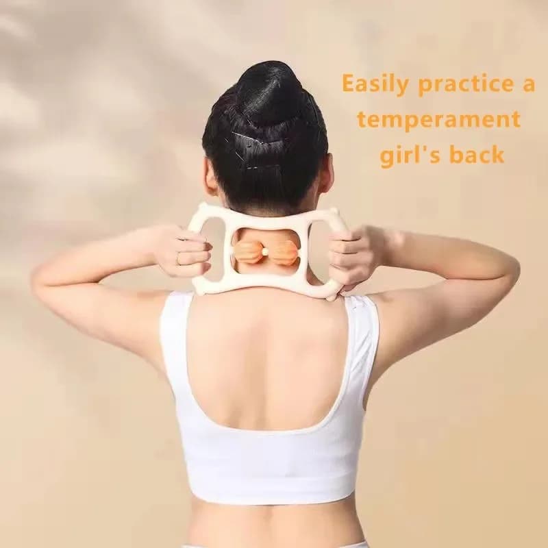 Massage Roller For Neck Thigh Calf And Leg Personal Muscle Handheld Deep Tissue Trigger Point Foam Myofacial Tools Pro Recovery