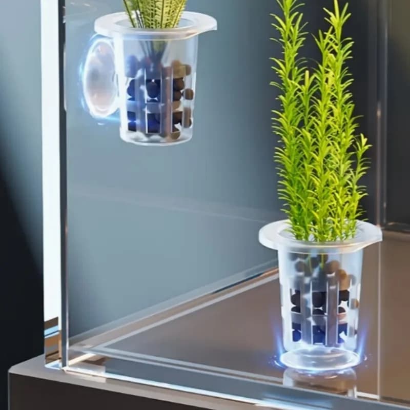 10pcs Hydroponic Basket Vegetable Soilless Planting Root Fixator Mesh Pot Vertical Hydroponic Growing Planter Nursery Cup