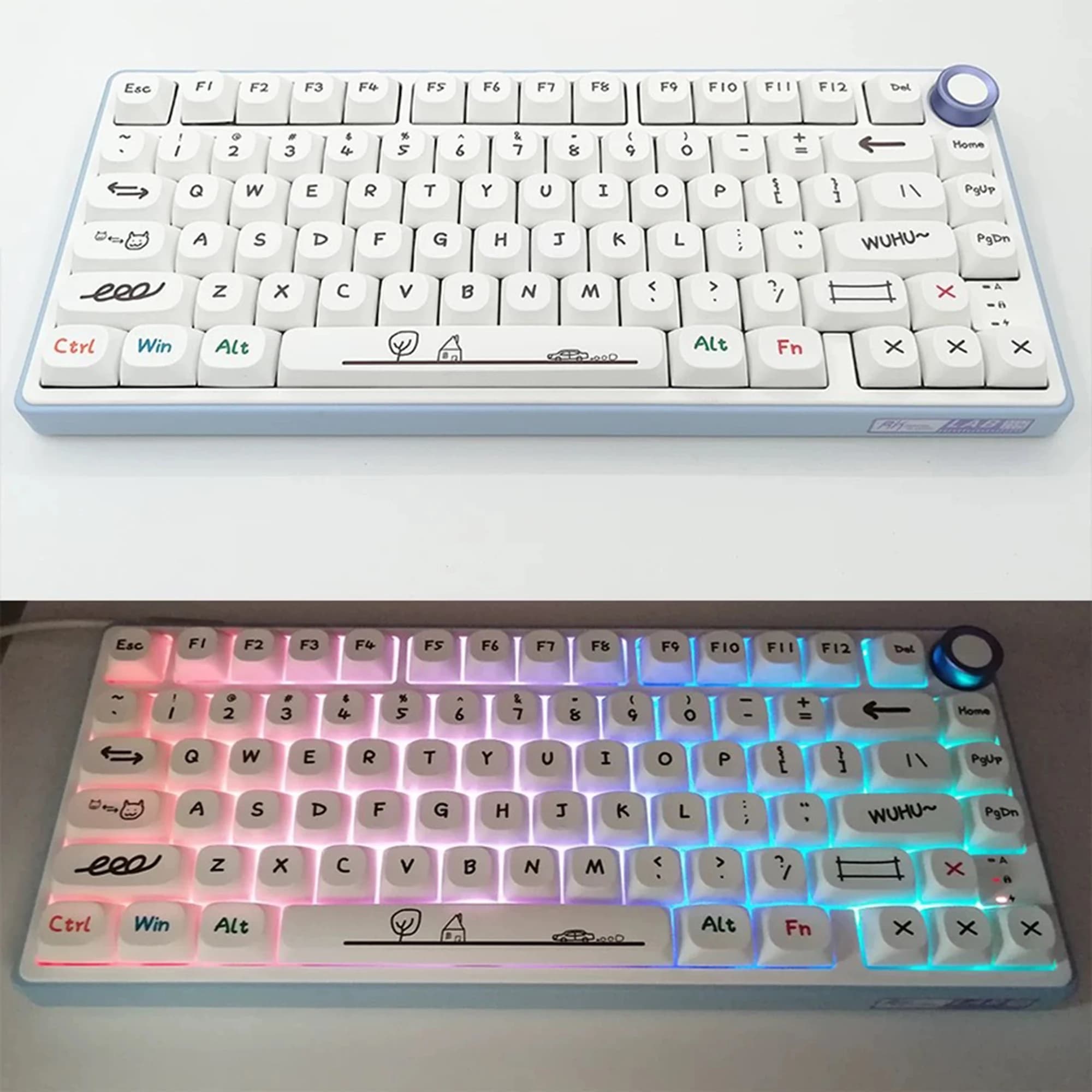 Daydream Theme Keycaps 121 tasti profilo XDA sublimazione termica PBT per interruttori MX tastiera meccanica