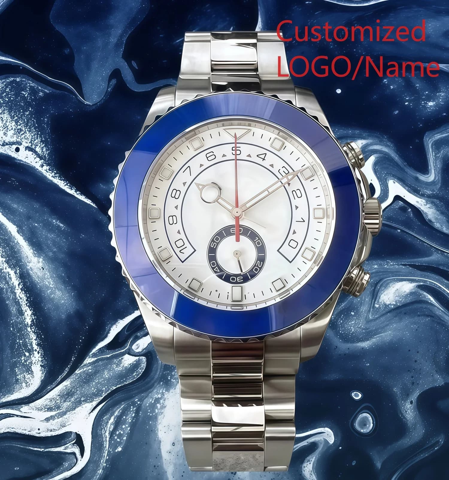 A186. Store 2026 44mm Luxury Sport Men's Self-Winding Watch with Eye-Catching Luminous Features Customized Watches