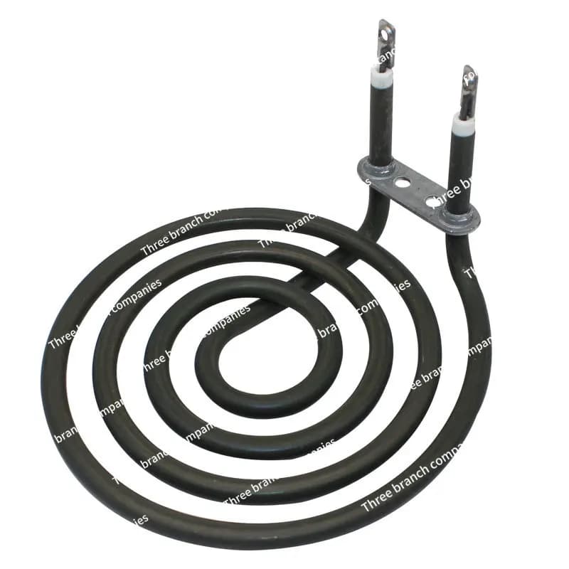 Air heating test with air hose, electric heating tube, disc heater with 4 wheel mosquito coil