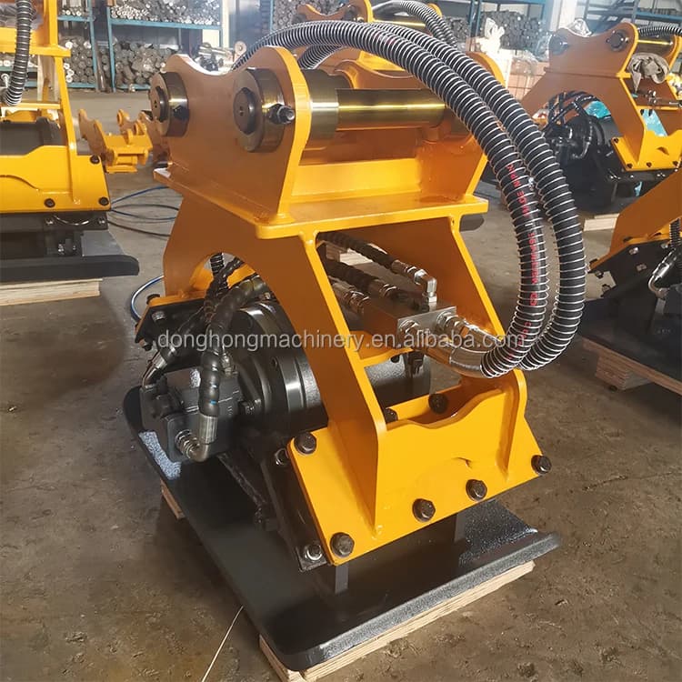 3.5-32 ton Vibrant Excavator Compactor - ISO Certificate for Foundation Retrolumination and Ground Compaction