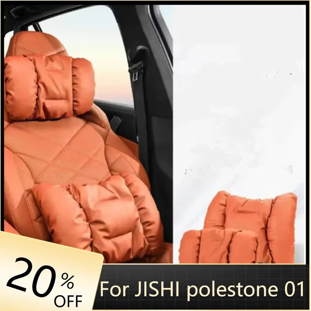 Poggiatesta per auto e supporto lombare Accessori Protezione per il collo Cuscino Cuscino lombare adatto per BAIC JISHI polestone 01 Rox01