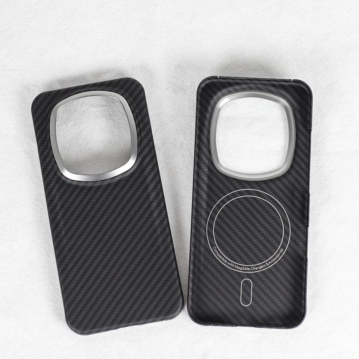 Custodia MagSafe per Honor Magic 8 RSR in fibra di carbonio e aramide, custodia protettiva per cellulare