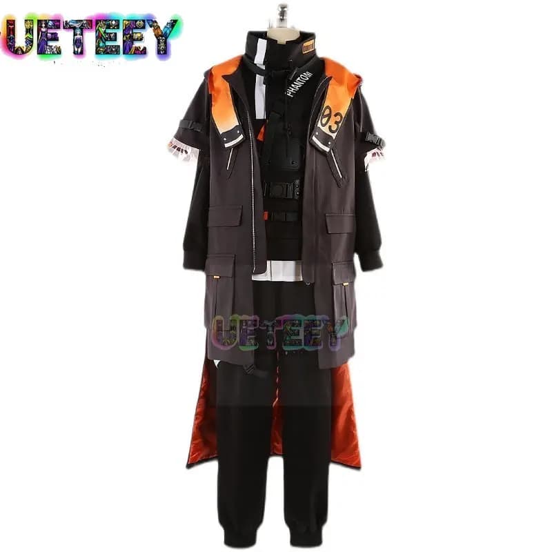 Costume Cosplay UETEEY COS NIJISANJI Alban Knox Virtual Streamer, Costume Anime Personalizzato per Halloween, Taglia Personalizzata