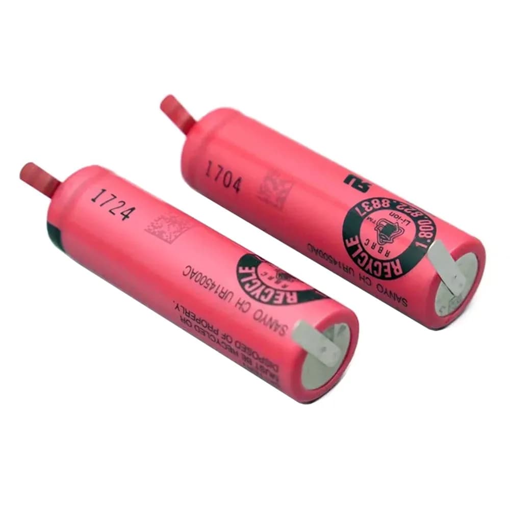 Battery 740mAh with Nichel Sheet UR14500AC for Electric Brushes Braun Oral B 3766 3794 IO7 IO9 IO10 and Mijia T100 T200 T300 T500 T700