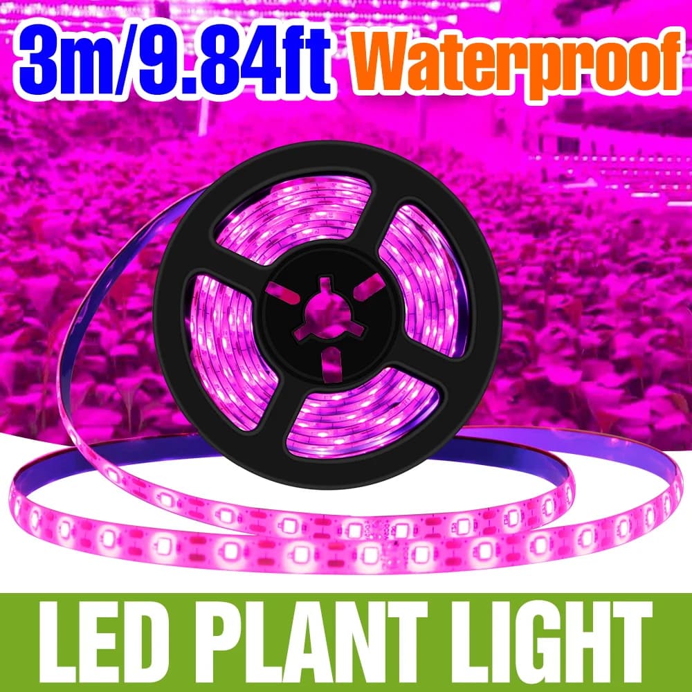 LED Strip for Cultivation Indoor Plants 5V, USB Lamp for Cultivation Seeds, Lighting for Serra and Flowers in Vase
