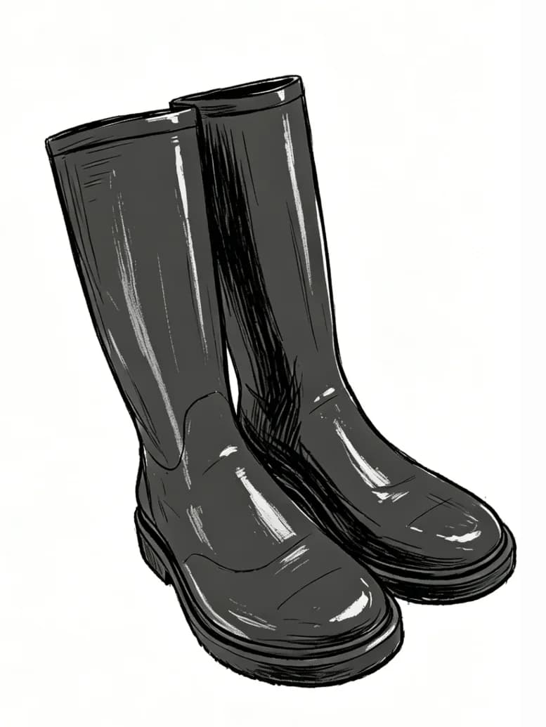 2025 Handcrafted Collection: Premium Design – Women's Tall Rain Boots