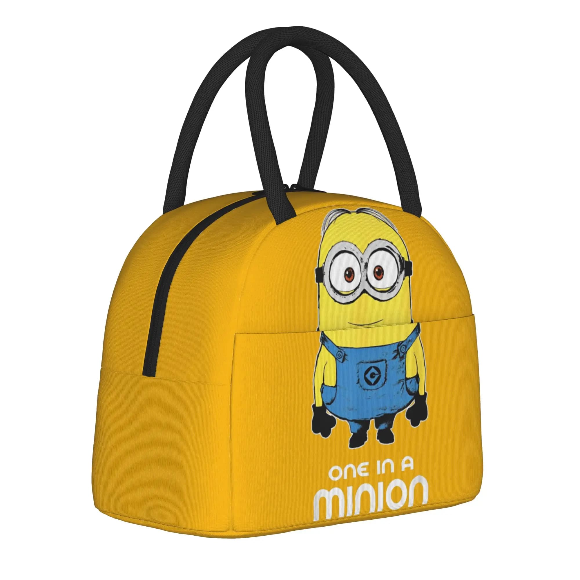 Borsa termica per il pranzo Banana Henchmen Cartoon Bob, contenitore per pasti di grandi dimensioni, borsa termica, borsa per il pranzo, borsa per il pranzo scolastico, borsa per il picnic