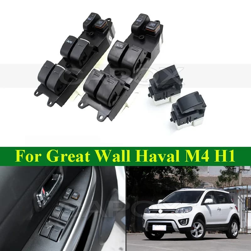 CAPQX Per Grande Muraglia M4 Per Haval H1 Auto Finestra di Potere Interruttore di Sollevamento Porta Elettrica Finestra Sollevatore di Vetro Pulsante Regolatore di Controllo