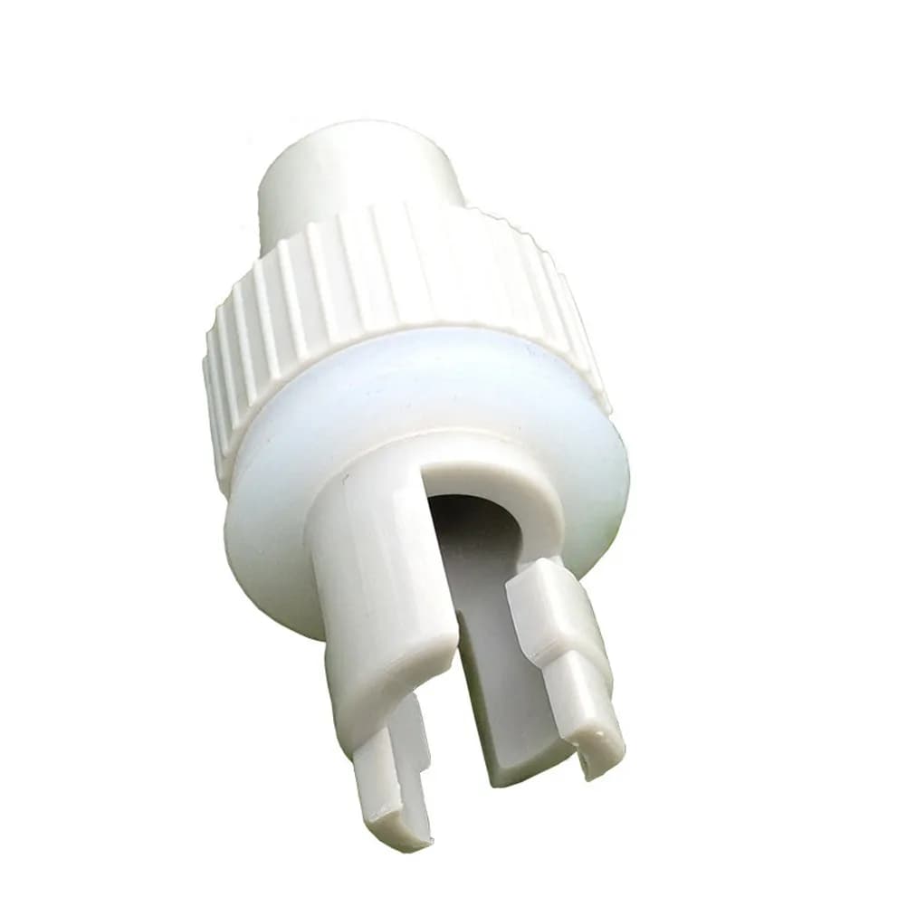 Adattatore per Pompa Gonfiabile in PVC Bianco, Conversione Valvola Aria per Barche a Remi, Kayak, Accessorio per Paddle Surf