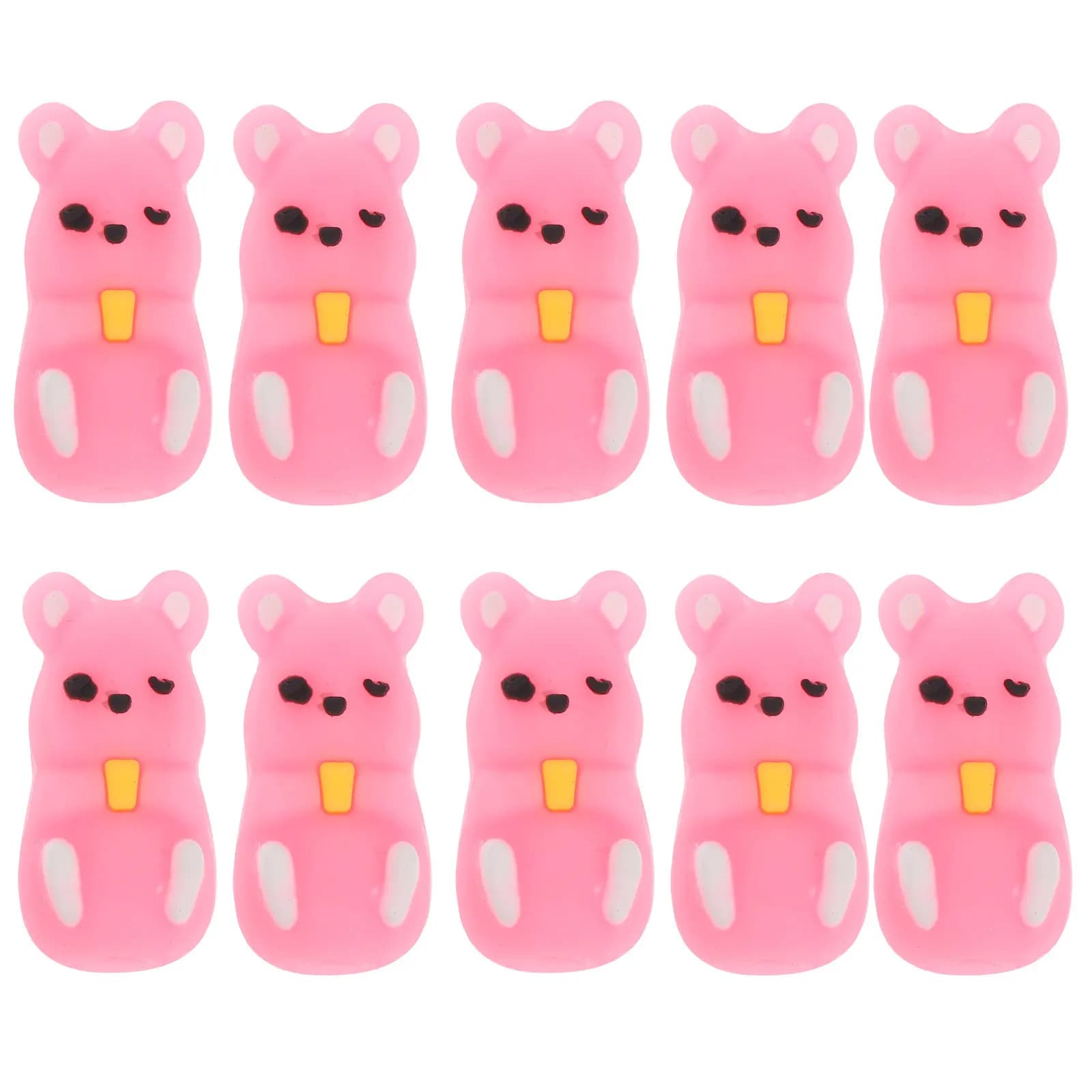 12 Pezzi Cappucci in Silicone per Matite, Protezioni Superiori per Matite a Tema Cartone Animato, Estensori e Coperture per Scuola e Ufficio, Cappucci Rosa per Penne Gel, Topper per Penne
