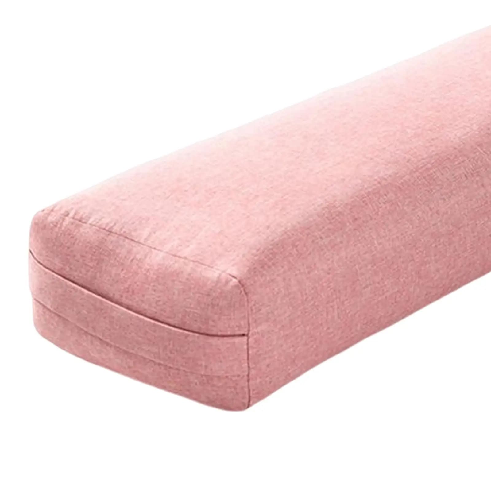 Yoga Bolster Removable Cover Yoga Accessories Pillow Rectangular Meditation Cushion High Elastic for Restorative Yoga Beginners