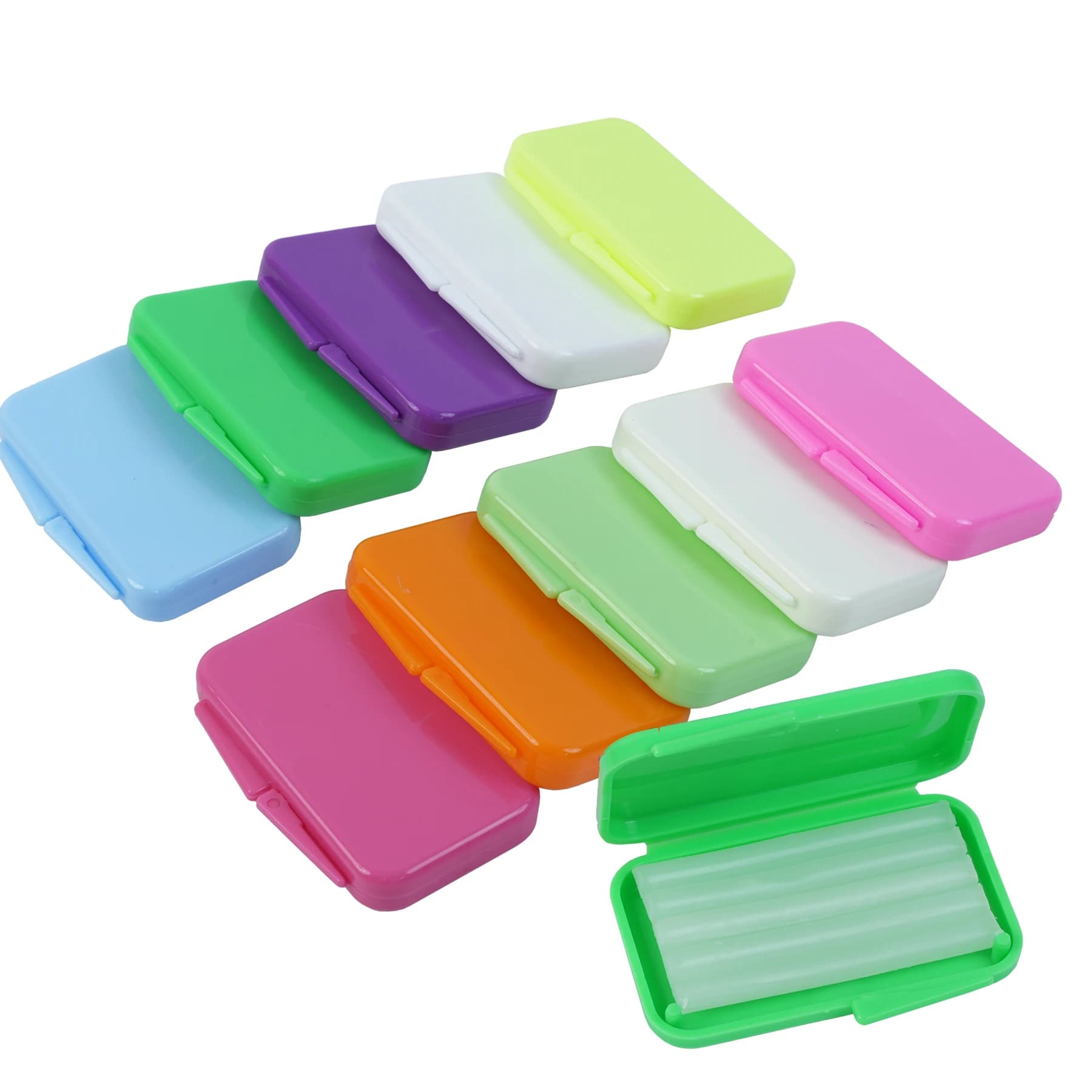 10 Box Dental Orthodontics Relief Wax Sticks for Bretelles Brace Irritation of the gums whitening of teeth oral hygiene fruit flavor