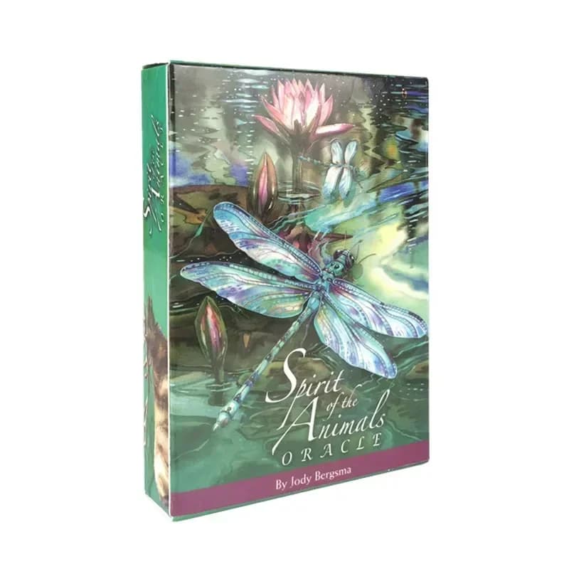 Carte dei tarocchi Spiriti degli animali Giochi di carte Oracle Set Giochi da tavolo per intrattenimento per feste per bambini adulti Gioco da tavolo