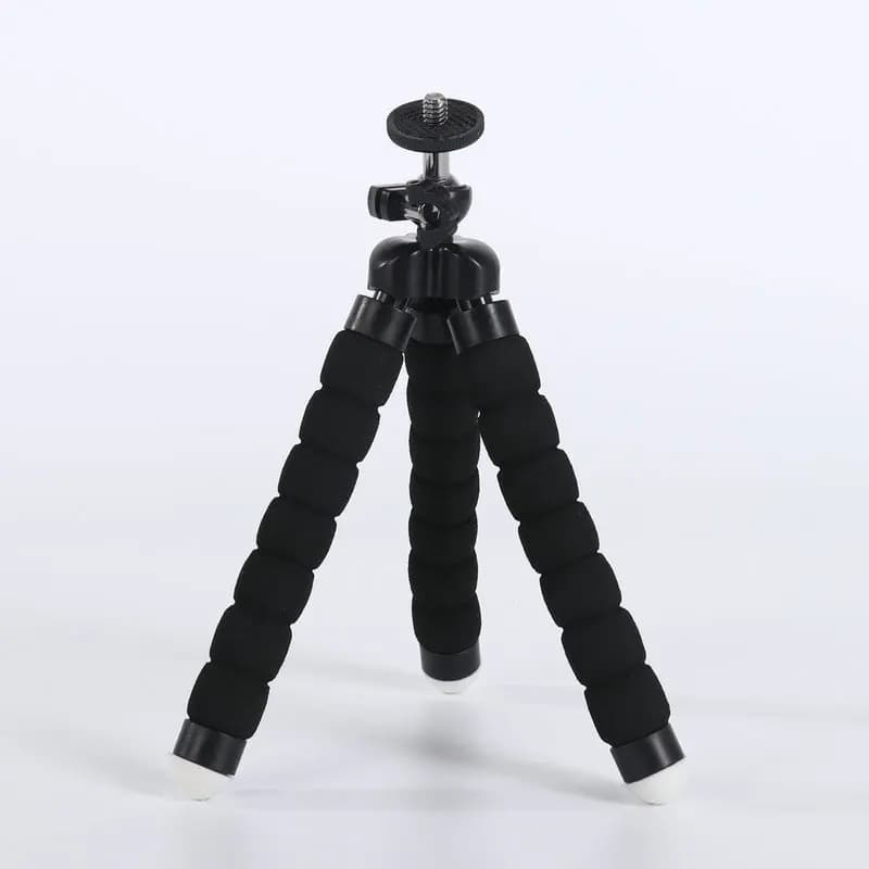 1 pz nuovo flessibile mini treppiede portatile polpo supporto staffa di montaggio monopiede per telefoni cellulari fotocamere videocamera
