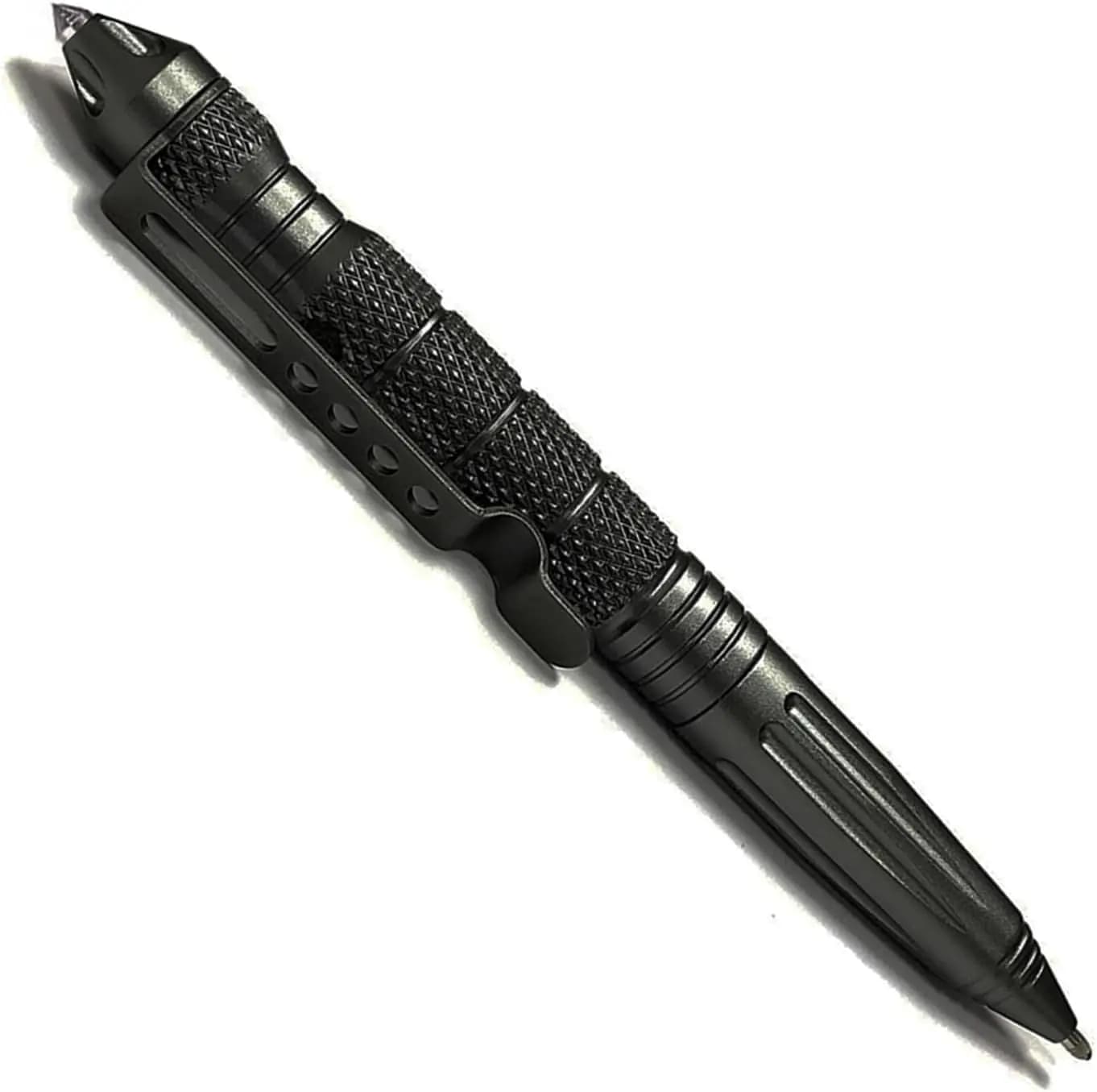 Penna tattica in lega di alluminio Strumenti di sopravvivenza di sicurezza per campeggio all'aperto Penna per rompere il vetro di emergenza Forniture per autodifesa da campeggio