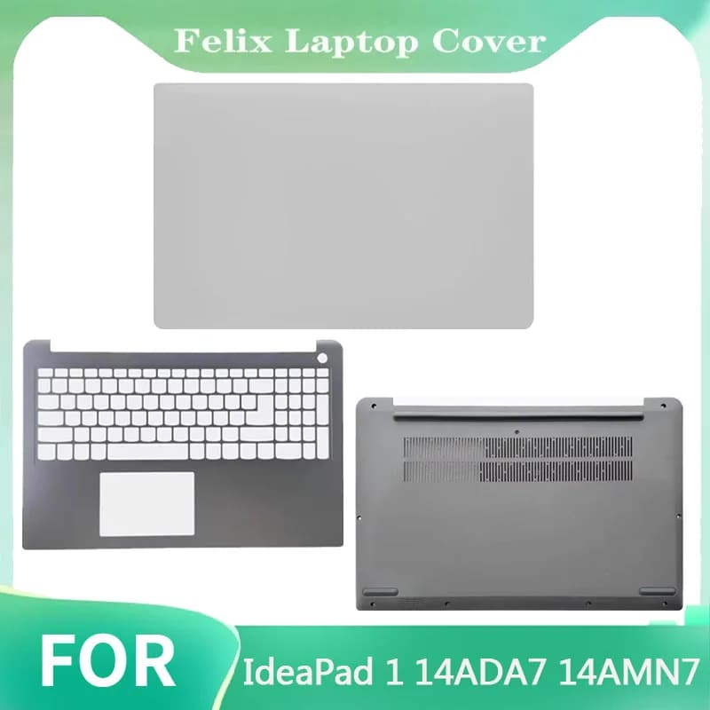 New For IdeaPad 1 14ADA7 14AMN7 Laptop LCD Rear Cover/Palm Pad/Bottom Cover/Host Top Cover
