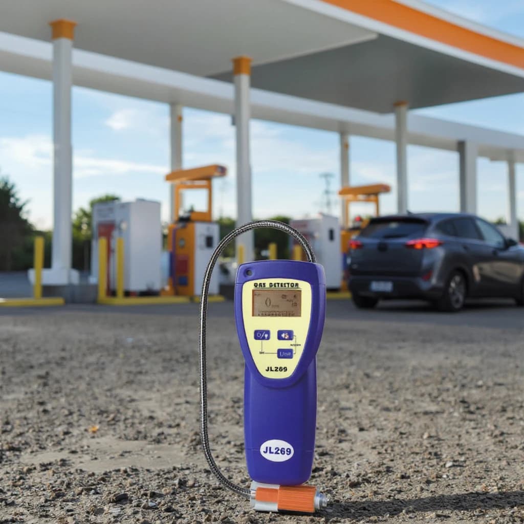 Analizzatore portatile del rilevatore di perdite di gas metano GPL NKYF per rilevatori di gas combustibili H2S H2S