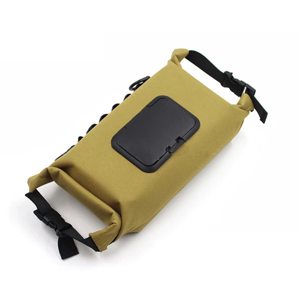 Dispenser per salviette per bambini in tessuto Oxford Borse portaoggetti riutilizzabili per salviette Porta salviette umidificate appendibili multiuso per l'escursionismo in campeggio