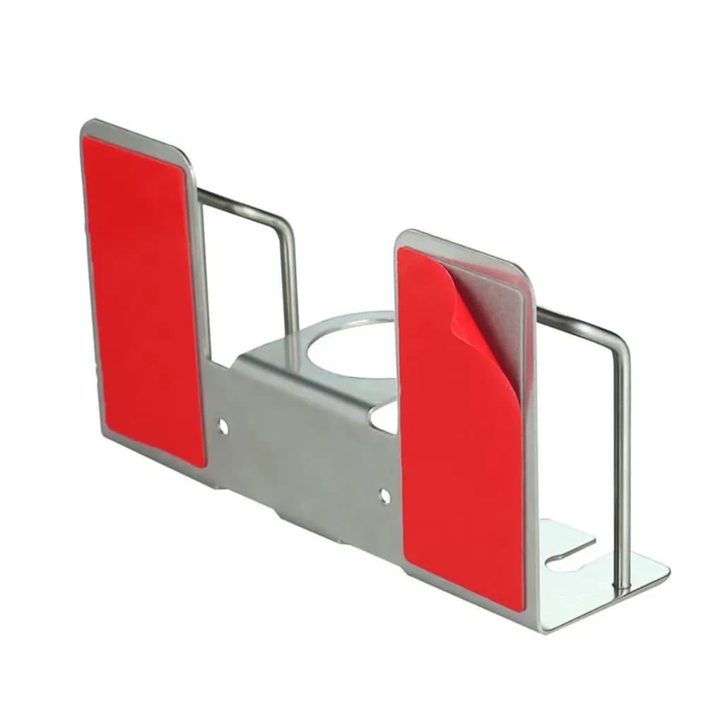 1Pcs -Shaped Toothbrush Holder No Punch Storage Rack Strong Bearing Capacity Household Rack Toothbrush Holder