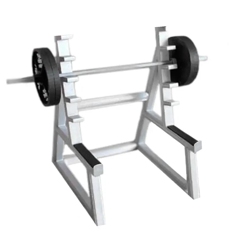 AA73 squat rack pen holder, fun for office, funny pen holder for man, mini desk pen organizer (1 bar with 4 weight discs), easy to use.