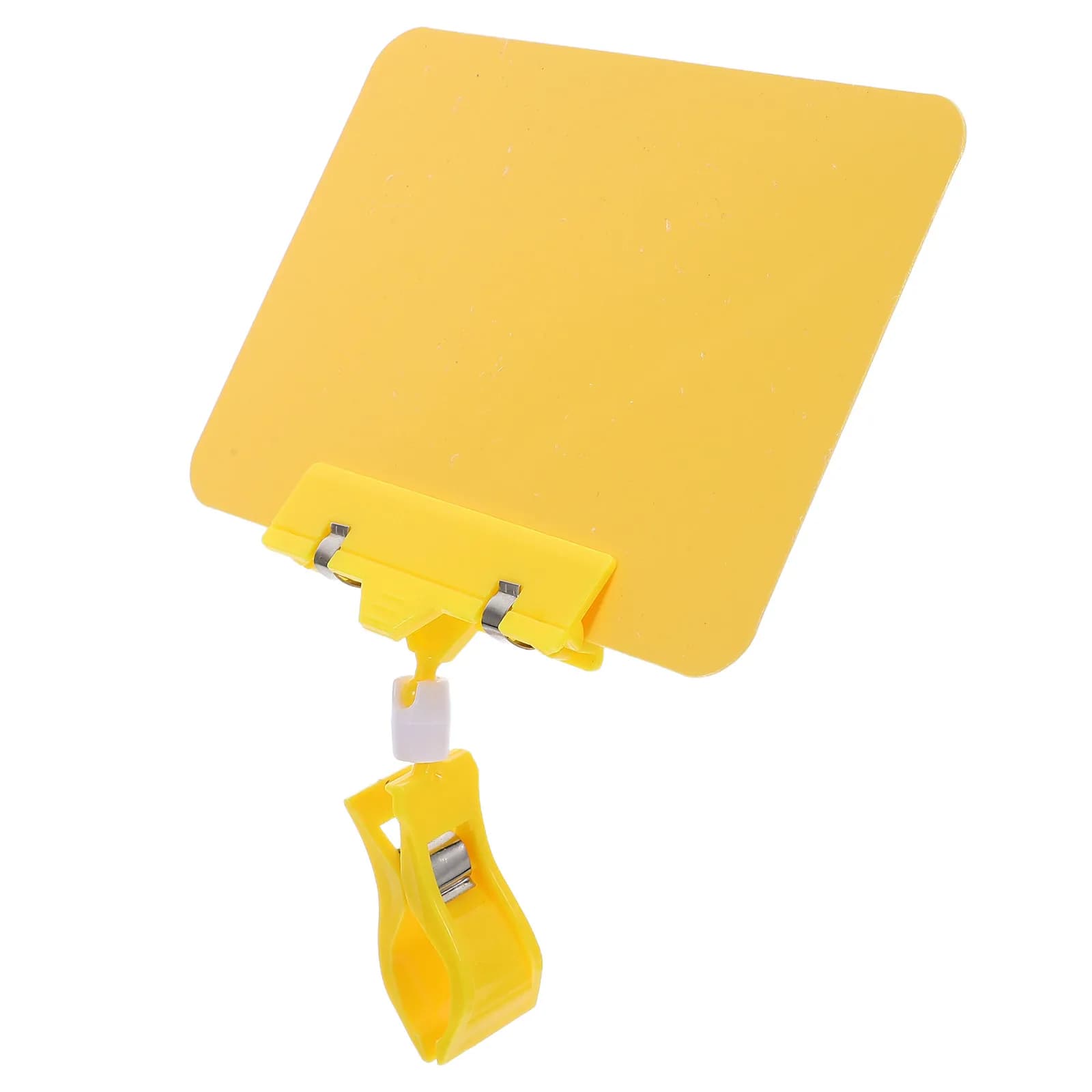 Set da 8 clip portaetichette in PVC cancellabili e impermeabili per display prezzi al dettaglio, per scaffali di supermercati e negozi di alimentari