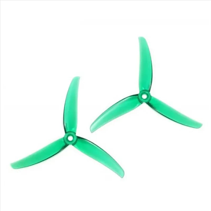 EMECE-2Pairs Elica da 5 pollici 4.9X3.3X3 Elica CCW + CW a 3 pale per parti fai da te RC FPV Drone
