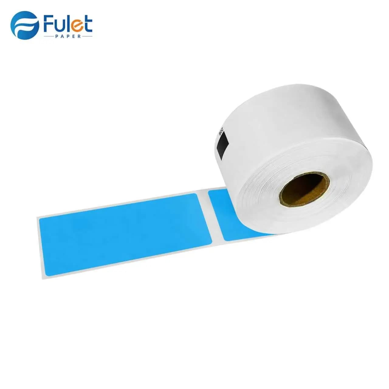Etichette termiche a colori compatibili Brother DK-11208 1208 38mm X 90mm 400 etichette per rotolo (rotolo di etichette senza supporto / cartuccia)
